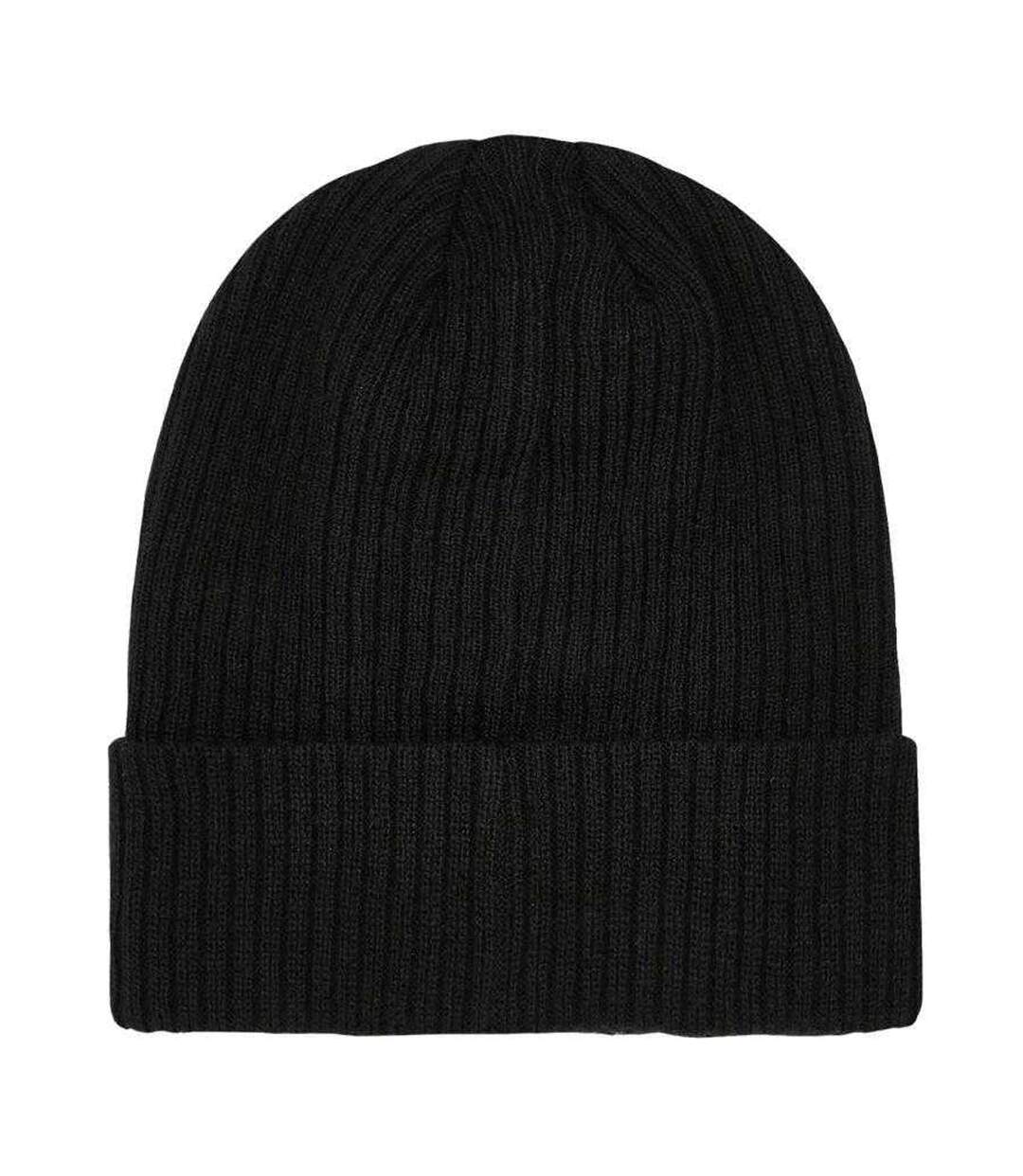 Unisex Adult Colours Cuffed Beanie Black New Era-2