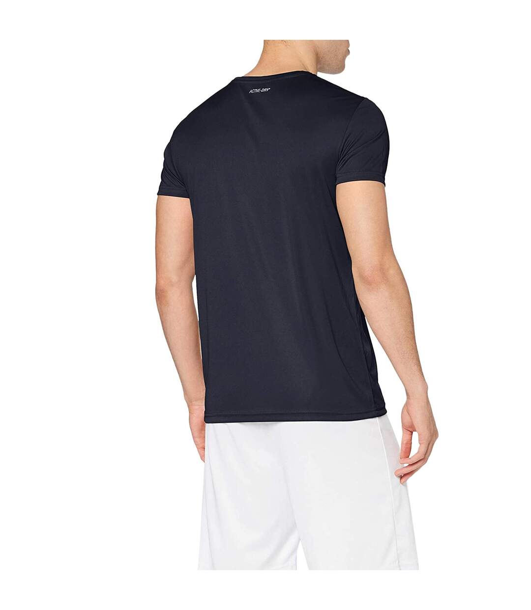 T-shirt De Sport Active Homme Bleu Nuit Stedman-3