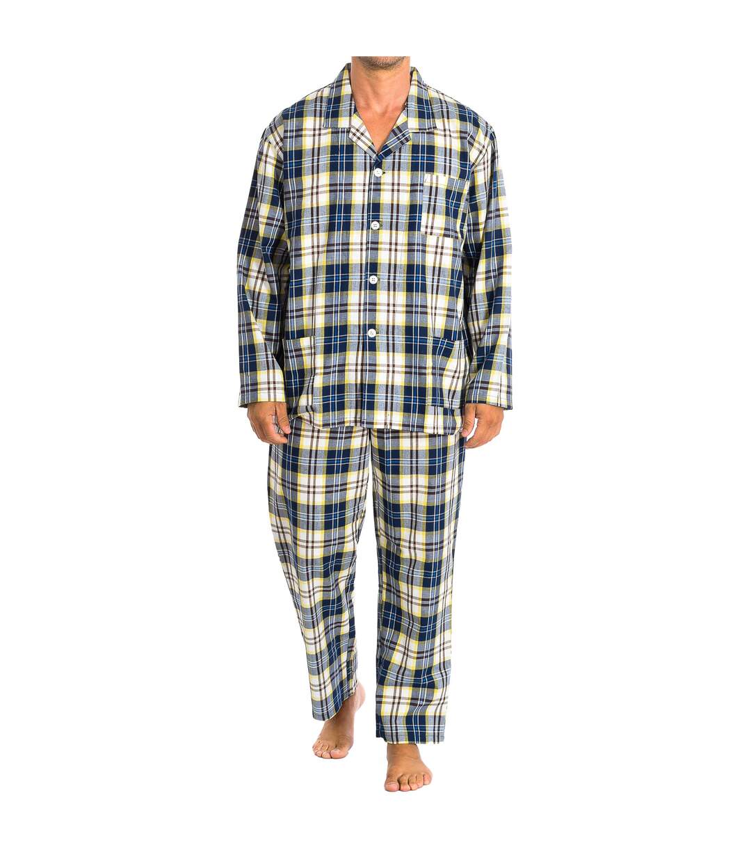 KLP5 men's poplin style pajamas