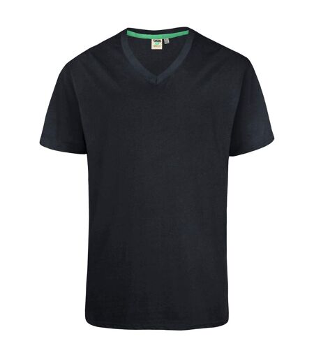 Duke Mens Signature-1 V-Neck T-Shirt (Black) - UTDC166