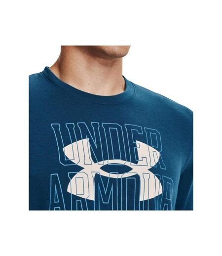 Sweat Rival Terry Homme Bleu Under Armour