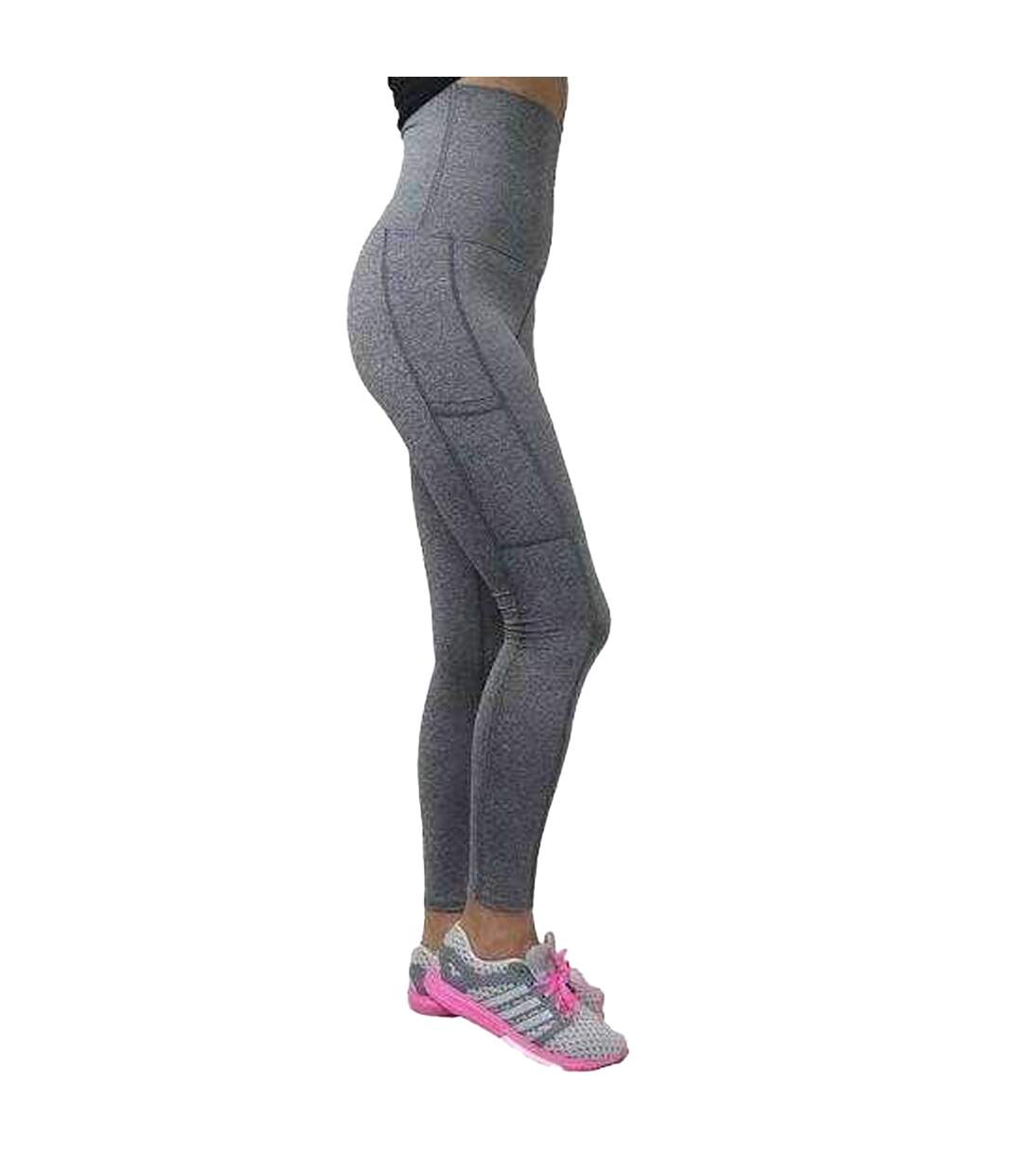 Legging Rusty Femme Gris Gym Hero-3