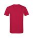 Gildan Mens Short Sleeve Soft-Style T-Shirt (Cherry Red) - UTBC484