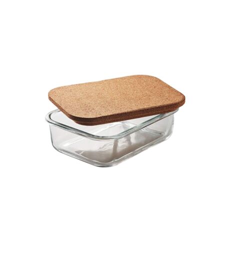 Canoa borosilicate glass lunch box one size transparent MidOcean