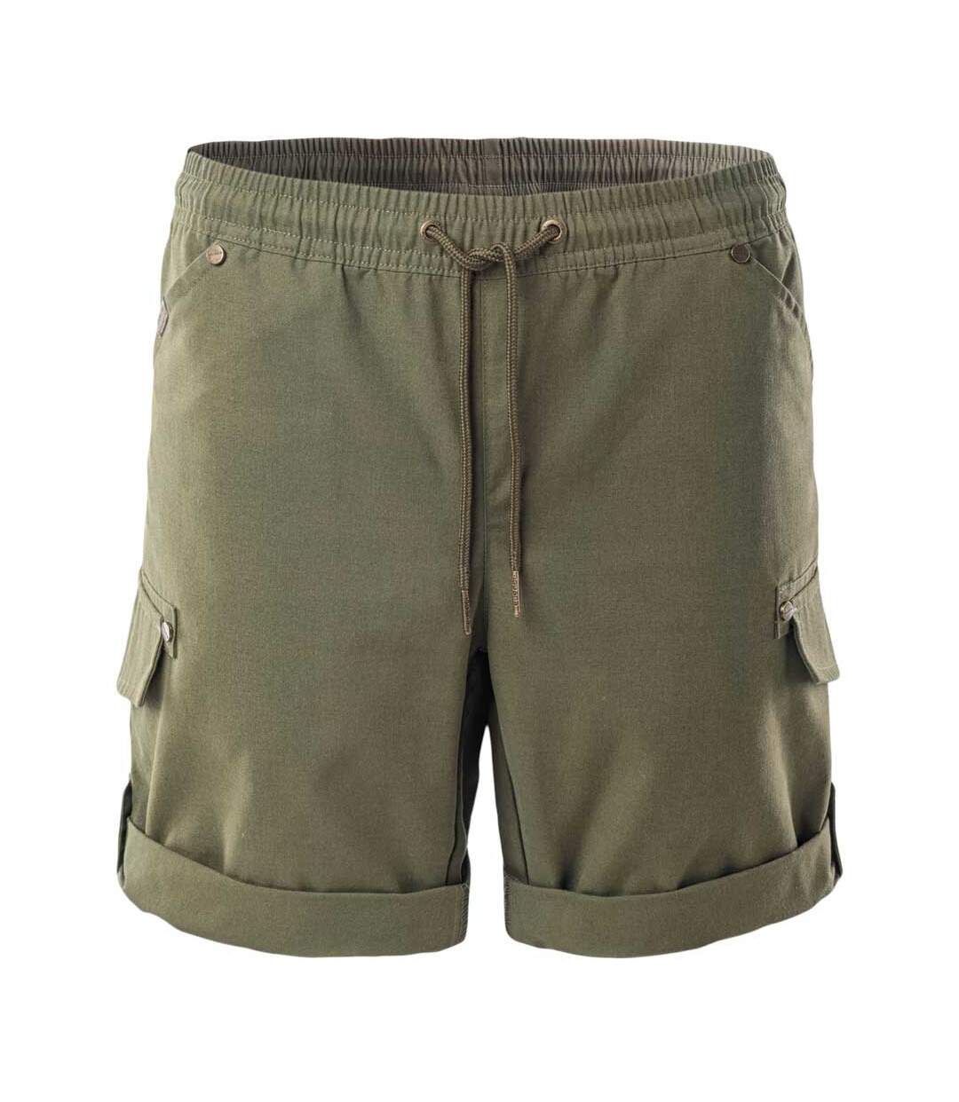 Short irim femme vert kaki foncé Iguana-1