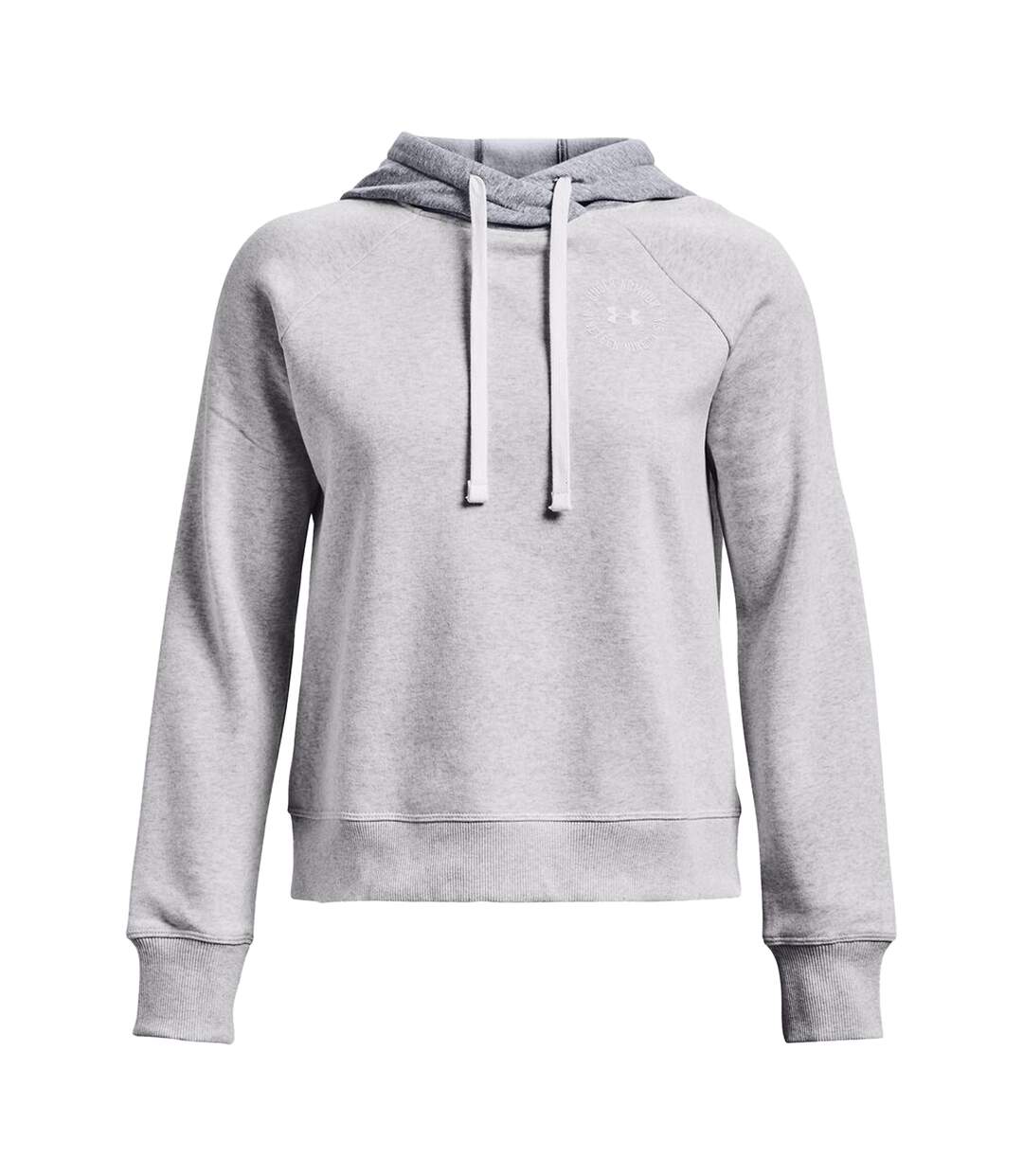 Sweat À Capuche Rival Femme Gris Under Armour-2