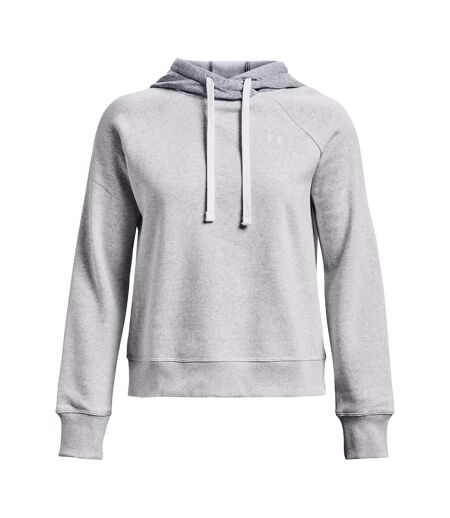 Sweat À Capuche Rival Femme Gris Under Armour