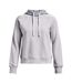 Sweat À Capuche Rival Femme Gris Under Armour-2