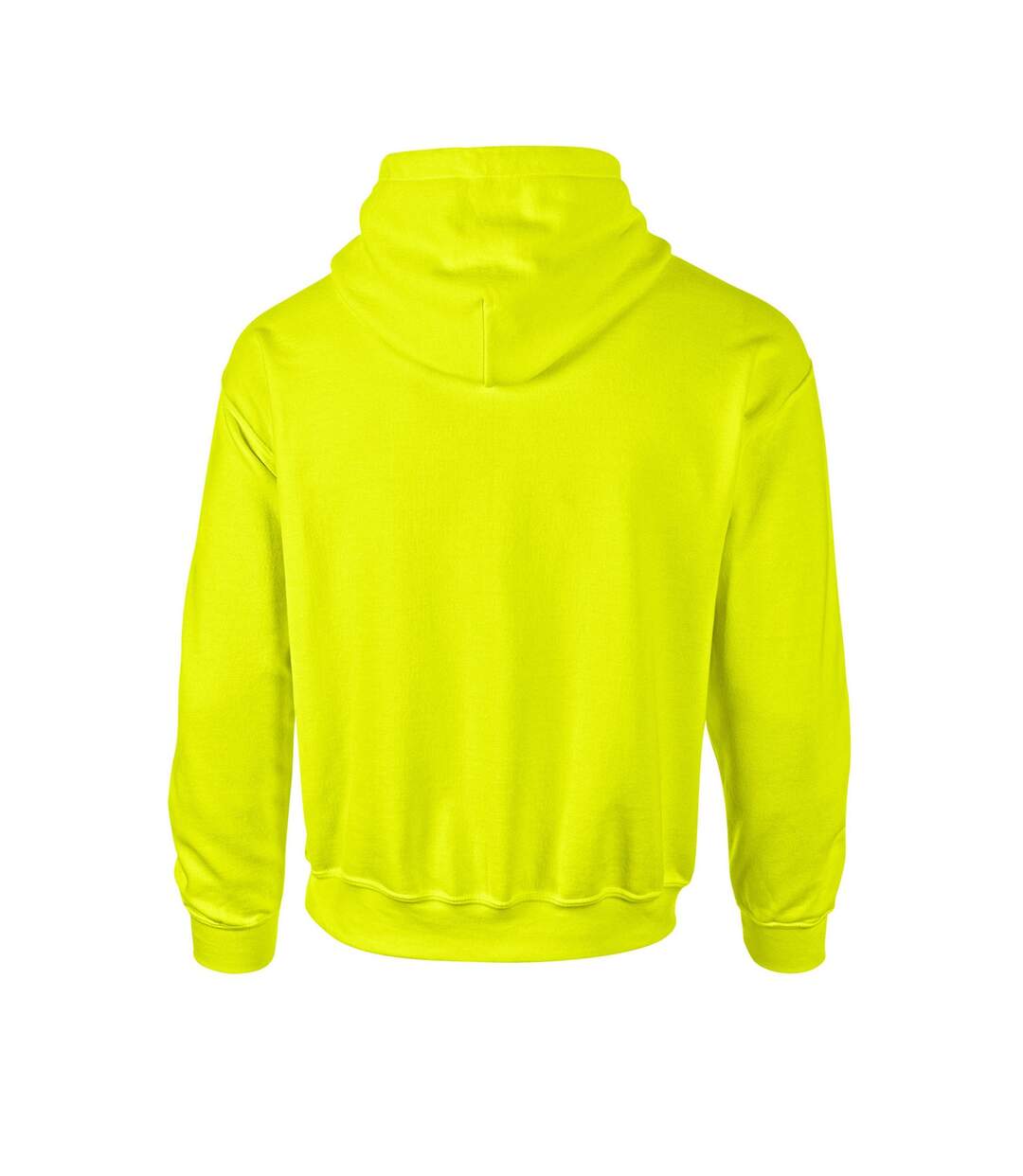 Sweat À Capuche Adulte Vert Fluo Gildan-2