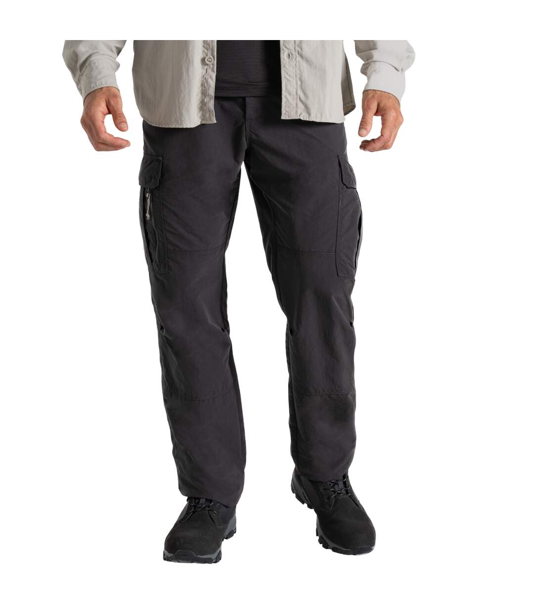 Pantalon à poches homme poivre noir Craghoppers