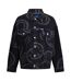 Mens Wes Slim Denim Jacket Black Hugo-2