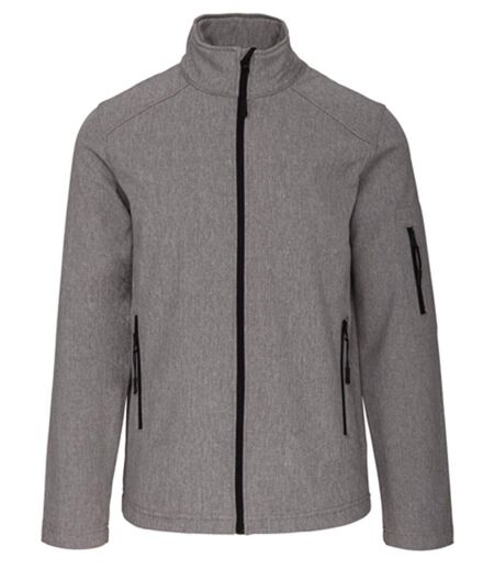 Veste softshell 3 couches - Homme - K401 - gris merle