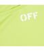 Ensemble Maillot De Bain 2 Pièces Motif/style Logo Femme Jaune Vif Off White-4