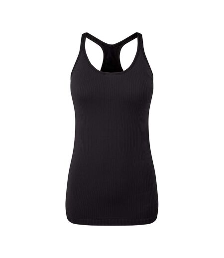 TriDri Womens/Ladies Seamless 3D Fit Sculpt Vest (Black Melange) - UTRW7510
