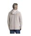 Mens bakersfield macaroni button neck hoodie ecru Weird Fish-2