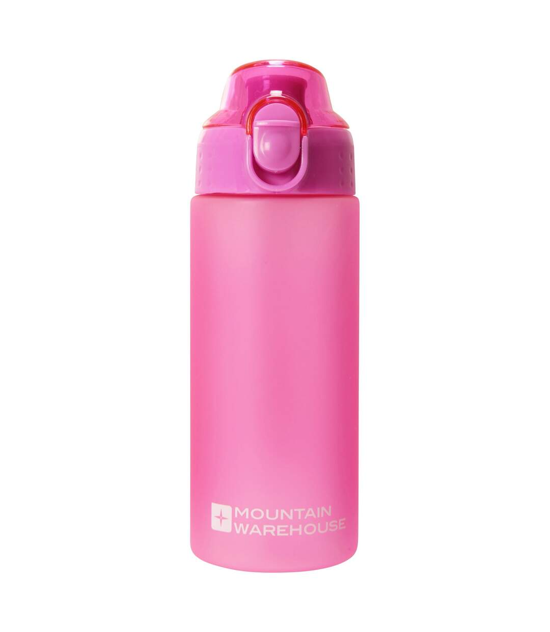 Push Lid Bpa Free 500ml Water Bottle One Size Fuchsia Mountain Warehouse-1