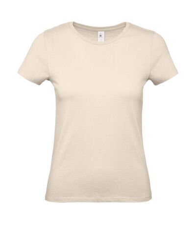 Womens/ladies #e150 t-shirt natural B&C