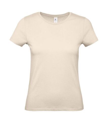 Womens/ladies e150 t-shirt natural B&C