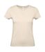 Womens/ladies e150 t-shirt natural B&C