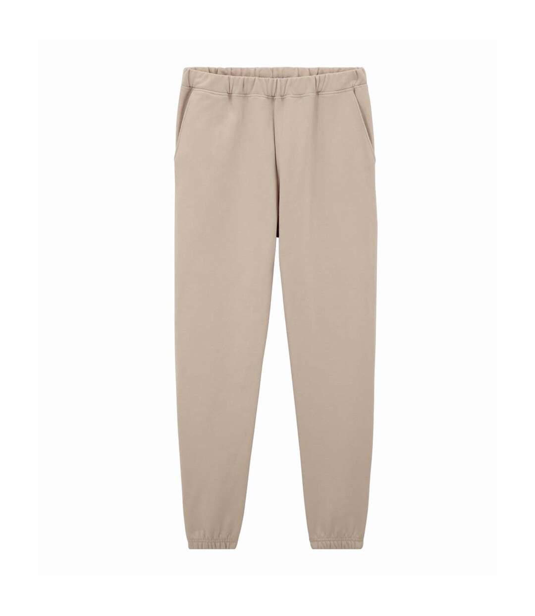 Unisex adult midweight jogging bottoms sand Gildan-1