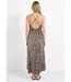Robe longue sans manches, motif léopard-2