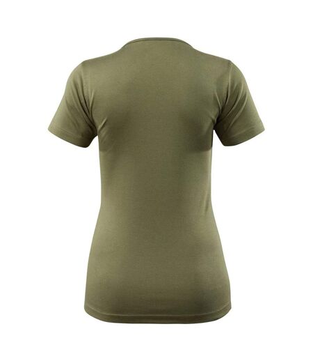 Womens/ladies Crossover Arras T-shirt Moss Green Mascot