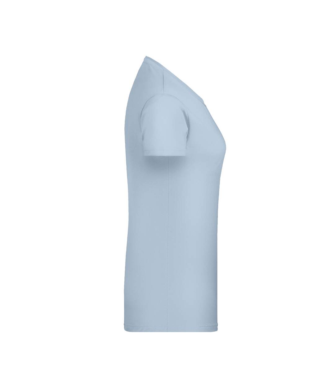 T-shirt Basic Femme Bleu Clair James And Nicholson-3