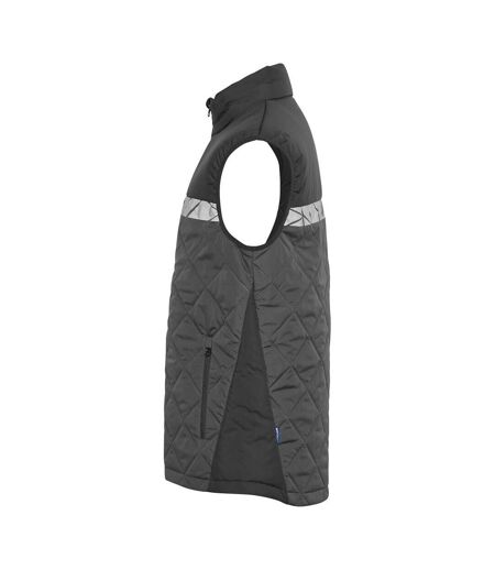 Mens 7700 Progression Gilet Grey Black Projob