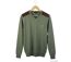 Pull Col V Homme Winchester Panel2 Vert Marine avec Renforts Suédine-5