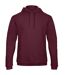 Unisex adult id.203 50/50 hoodie burgundy B&C