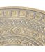 Lot de 3 Plateaux Déco en Métal Samir 57cm Doré-4