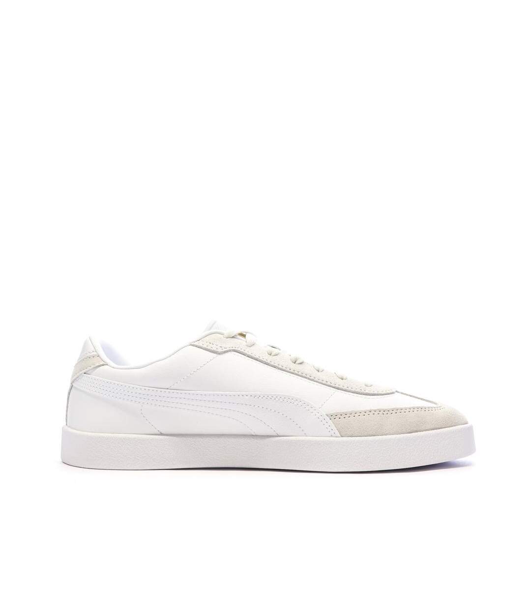 Baskets blanches/beiges homme puma club ii era-2