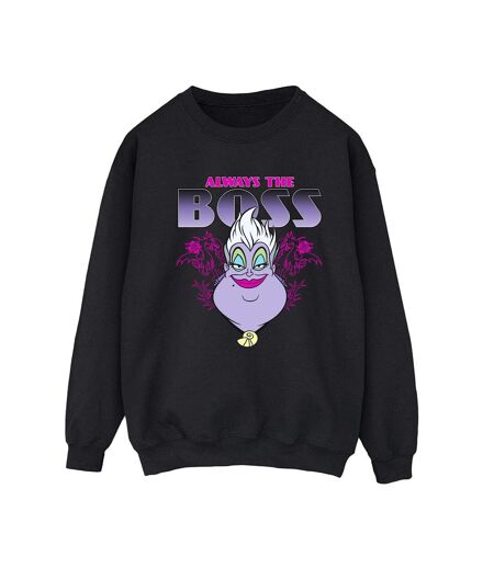 Disney Sweatshirt The Little Mermaid Ursula Mum Is The Boss - Femmes/Ladies (Noir) - UTBI42330