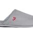 Mens Cullinan Flat Mule Slippers Grey Farah-3