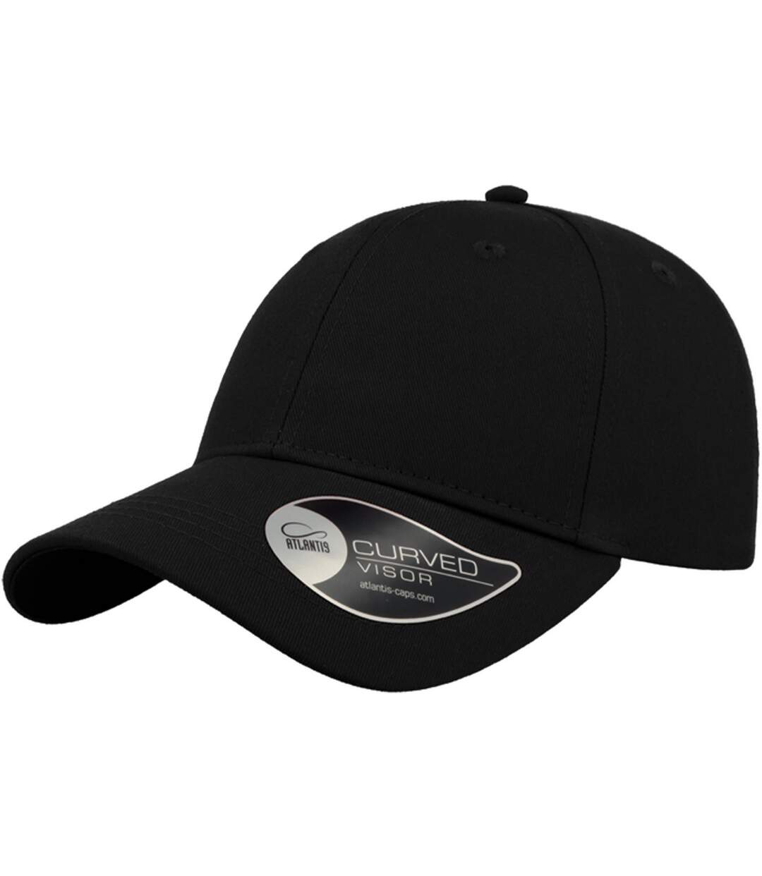 Casquette De Baseball Adulte Noir Atlantis-2