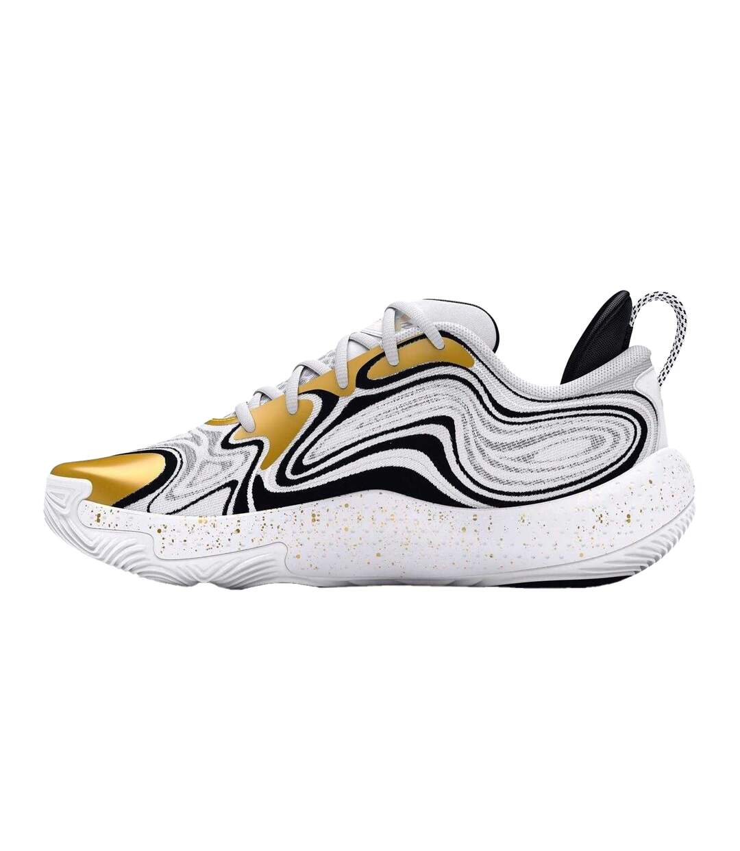 Chaussures De Basket Basket Spawn Homme Blanc Under Armour-2