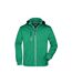 Veste Maritime Homme Vert Irlandais Bleu Marine Blanc James And Nicholson-1