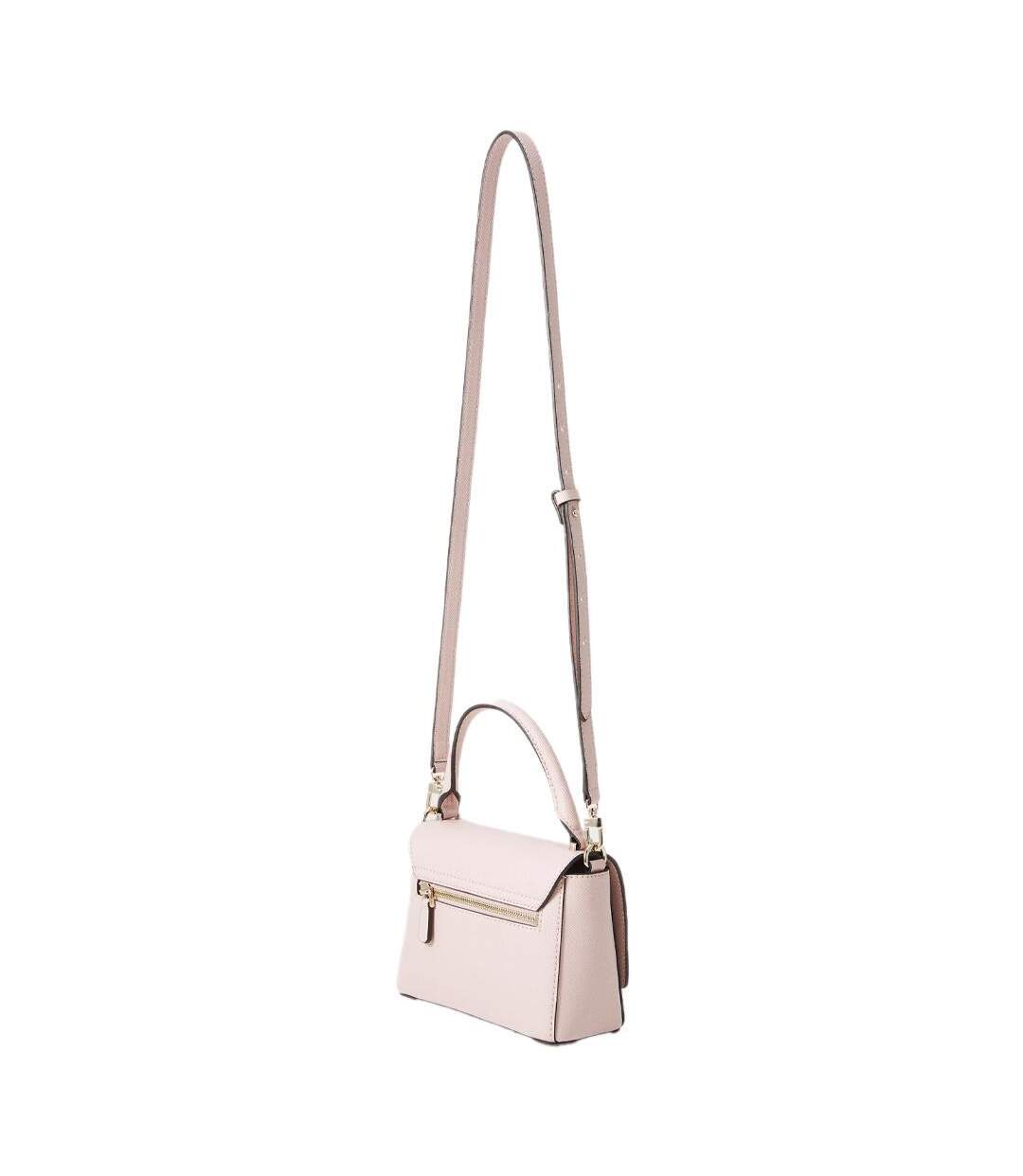 Sac à bandoulière rose clair femme guess bramina-2