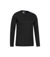 Mountain Warehouse Mens Talus Round Neck Long-Sleeved Thermal Top (Black)