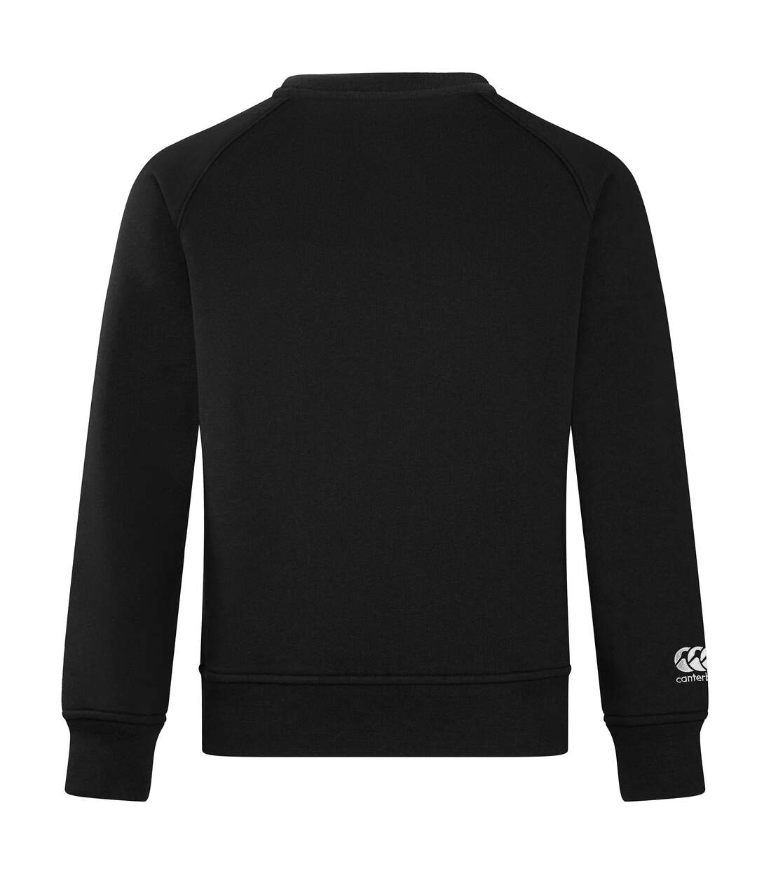 Mens Club Crew Neck Sweatshirt Black Canterbury-2