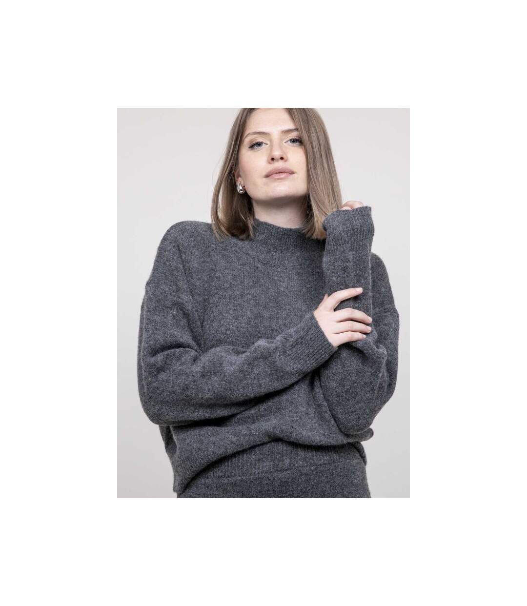 Pull col montant KAMALA - Dona X Lisa-3