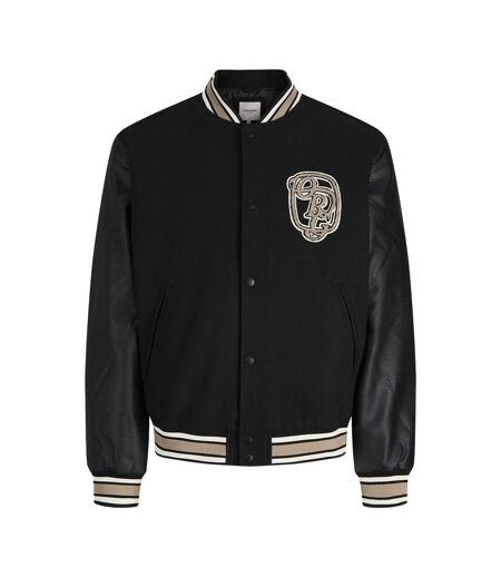 Veste noire homme jack & jones meadows