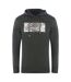 Sweat À Capuche Motif/style Imprimé Zèbre Homme Noir Cavalli Class-1