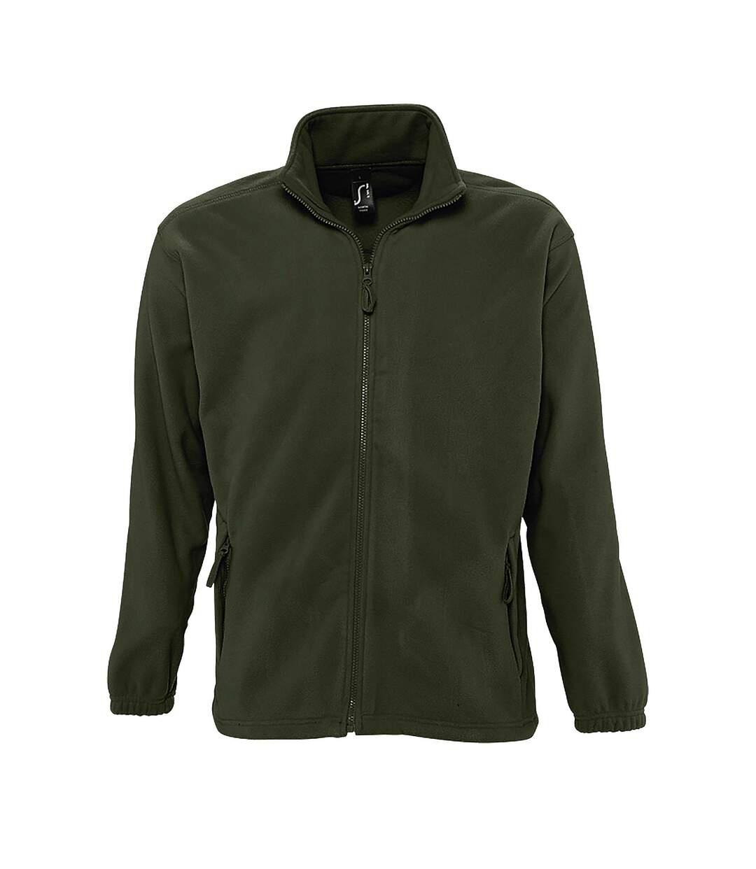SOLS Mens North Full Zip Outdoor Fleece Jacket (Army) - UTPC343