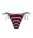 Bas De Maillot De Bain Motif/style À Rayures Femme Bleu Marine Tommy Hilfiger-2