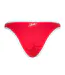 Womens/ladies Jetstream Textured Scooped Bikini Bottoms Red Speedo-2