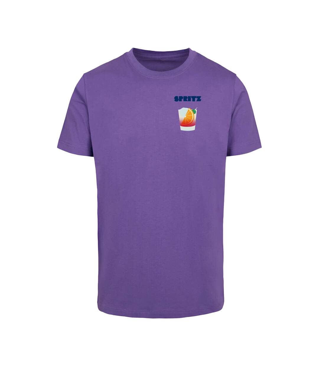 T-shirt Motif/style Rétro Spritz Homme Ultra Violet Mister Tee-1