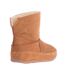 Womens/ladies Mukluk Suede Winter Boots Tan FitFlop-2