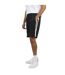 Mens Knitted Tape Shorts Jet Black Brave Soul-4