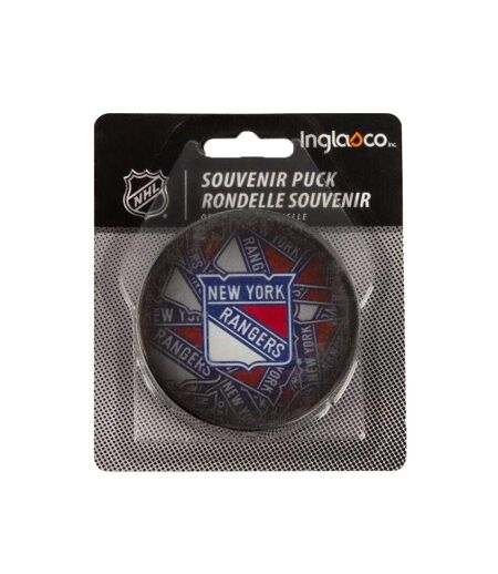 Palet De Hockey New York Rangers Taille Unique Noir Inglasco